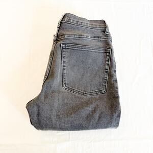 Everlane The Cheeky Jean Black Charcoal Denim Jeans Zip Fly Size 27